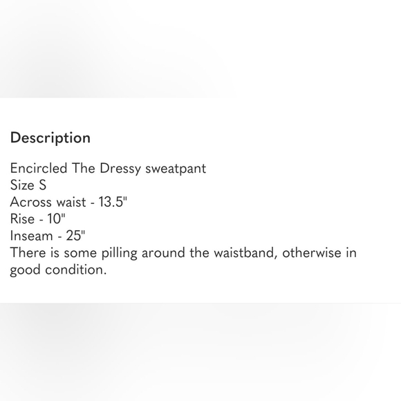 Encircled Dressy Sweatpants - Picture 5 of 5